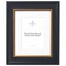 Martin 2", Black Velvet Gold Matted Picture Frame by wallsthatspeak